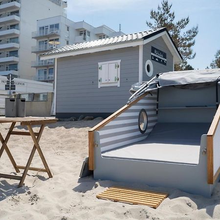 Schlafstrandkorb Nr. 5 Timmendorfer Strand Dış mekan fotoğraf